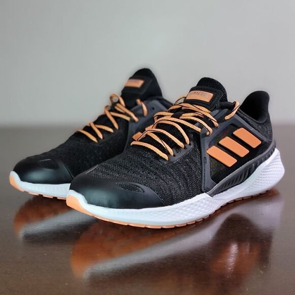 Adidas ClimaCool Vent Summer Ready Women's Size 7 Black Orange White New - Picture 10 of 14